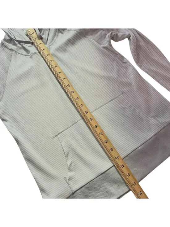 NWT Kuhl Stria Pullover Hoodie Womens XS Gray Lightweight Stripe UPF 50+ Sun - Picture 13 of 13